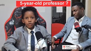 Dr Landry Simo Discusses Neuroscience with 5-year-old Professor Bradley, the Brain Genius