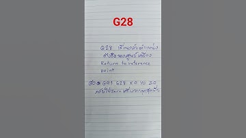 G28 #cnc #gcode #cncmachine