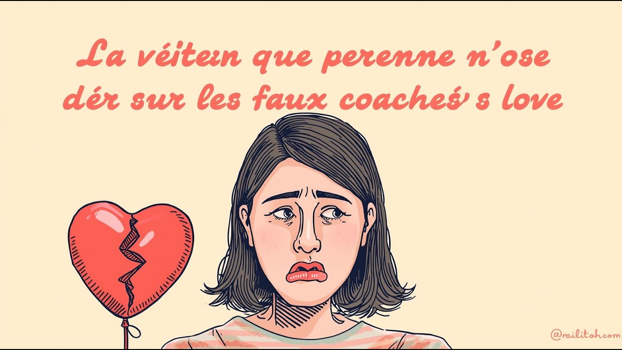 La vérité que personne n’ose dire sur les faux coachs love 😶