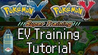 Pokemon X and Y - How To EV Train with Super Training!  Max Out Pokemon Stats Really Fast! screenshot 5