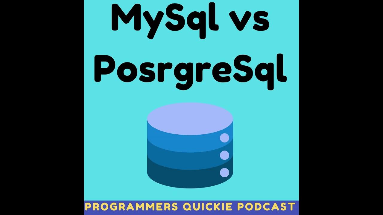 Mysql vs. Postgresql - YouTube
