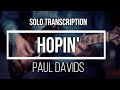 Hopin  paul davids serge dusault  parsa  solo transcription
