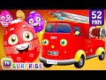 Learn vehicles for kids  ambulance fire engine  more chuchu tv learnings super collection 6