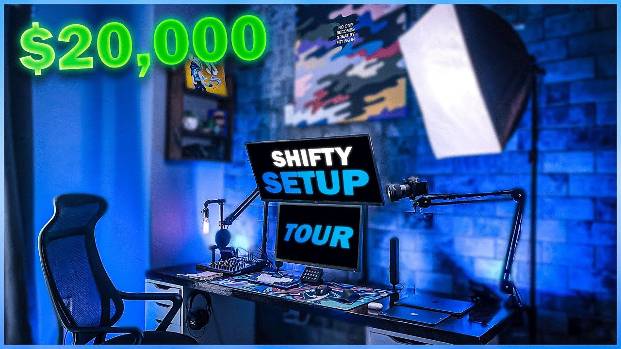 Team Vove Setups Ep. 12 // "Shifty" // $20,000 Gaming Setup!!
