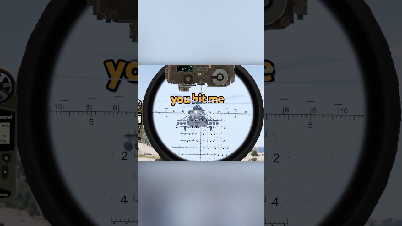 helicopter versus sniper 