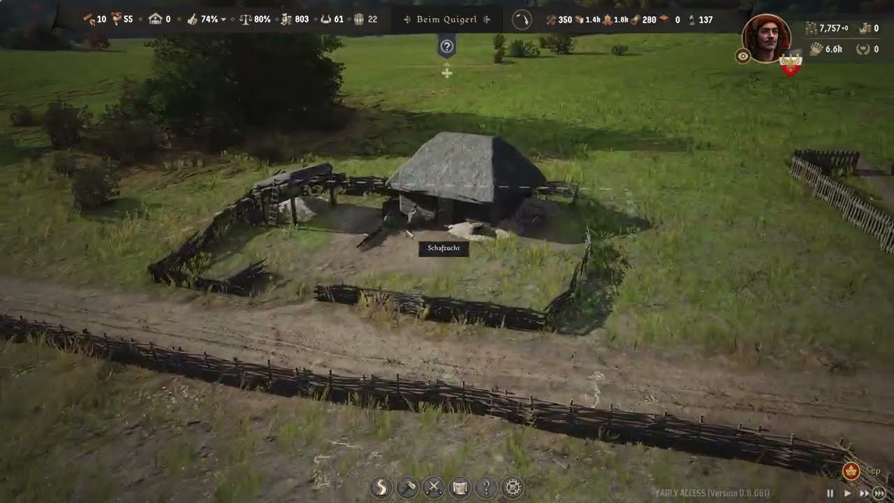 Manor Lords Folge 36 Beta Version 0 8 059 Ein neues Dorf Teil 5