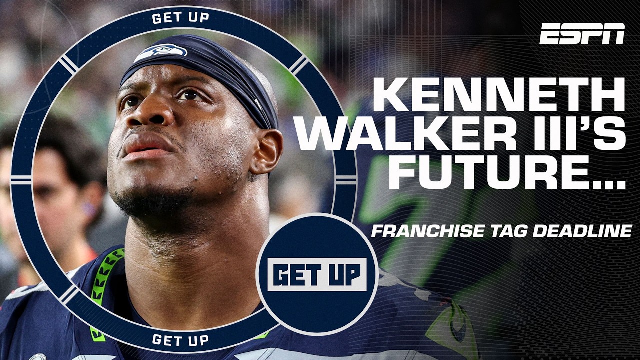 SUPER BOWL MVP BEING LET GO? 🫤 Best fits for Kenneth Walker III after tag deadline | Get Up