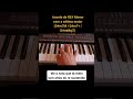 omo fazer o acorde de RE# Menor com a sétima maior (D#m7M / D#m7+ / D#mMaj7) #piano