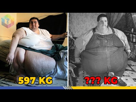Video: Anh ấy - chủ nhân của danh hiệu “Người đàn ông béo nhất thế giới” là ai?