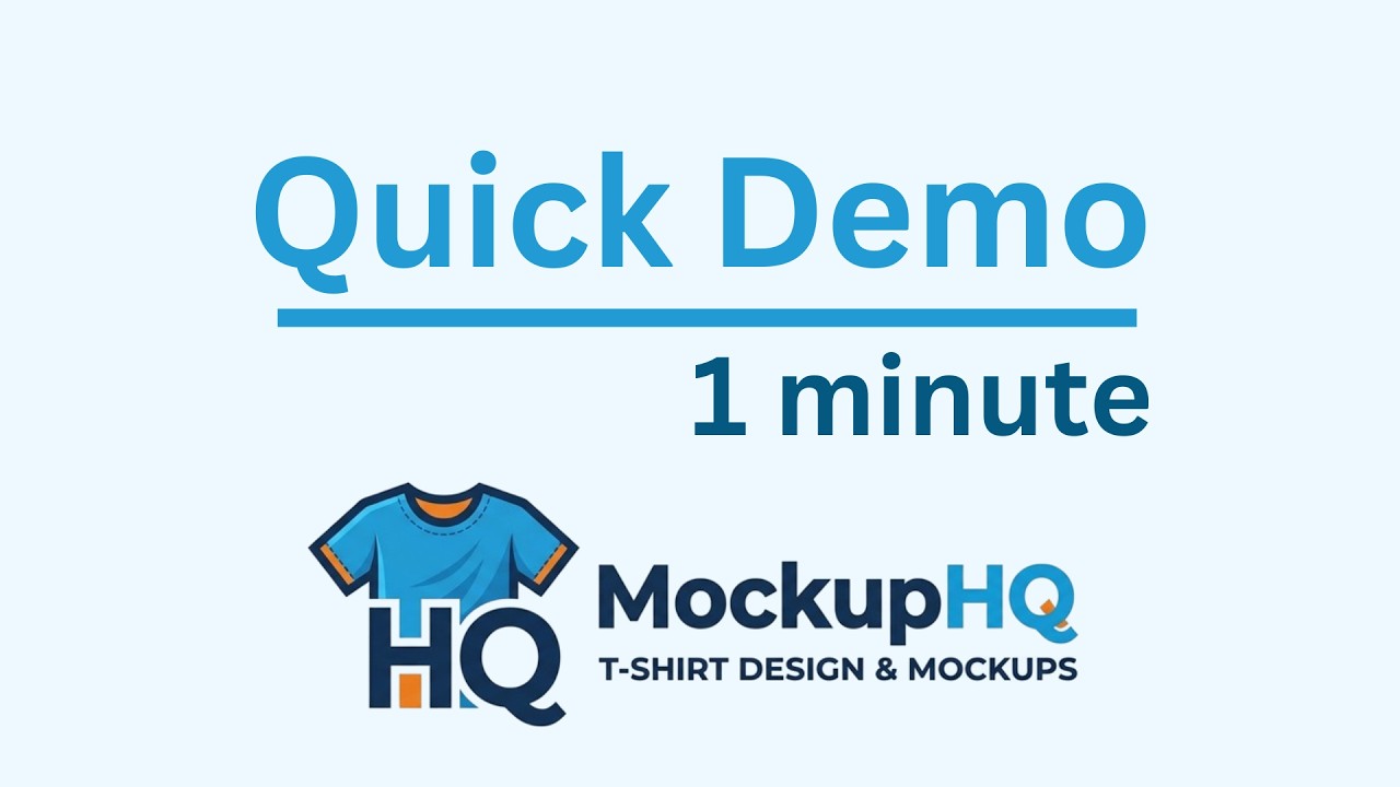 MockupHQ Demo Video