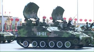 中国が“異例”の軍事パレードを　抗日戦争勝利記念(15/06/23)