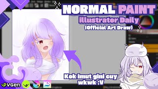 REALTIME DRAWING OFFICIAL ART - Kayaknya ini yg terakhir lmao (sketsa - rendering)