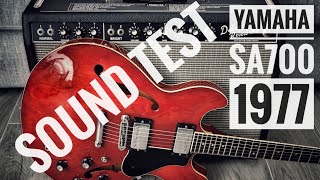 Original 1977 Yamaha SA 700 SOUND TEST (No Talking) - YouTube