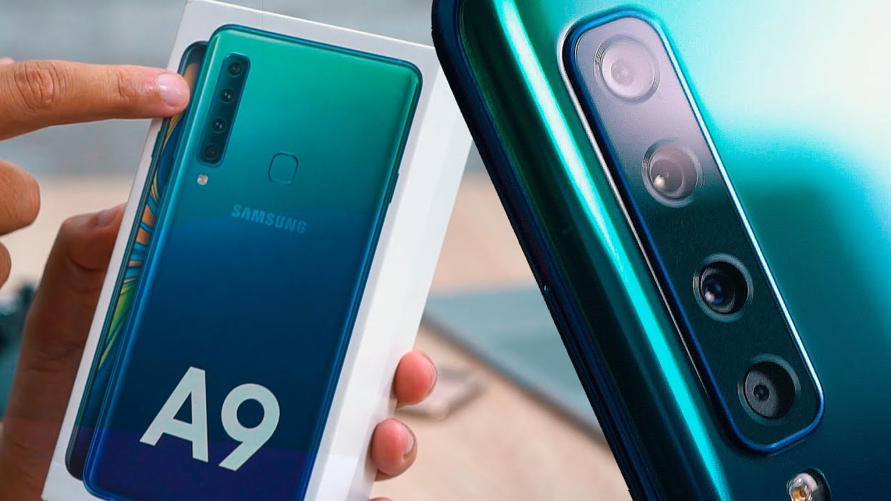 4 CAMERAS ATRÁS! Peguei o SAMSUNG GALAXY A9! YouTube