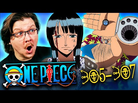ONE PIECE EPISODE 305-307 REACTION | Water 7 Saga | Anime Reaction | Sub
