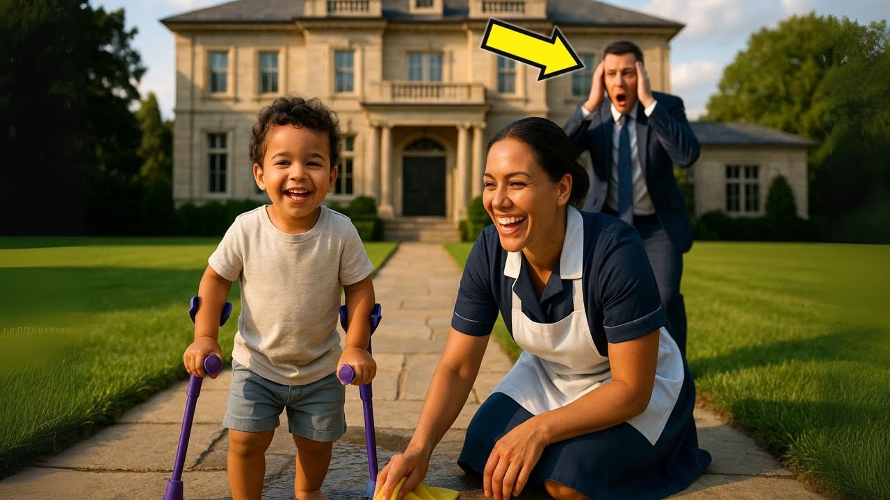 EMPREGADA É DESCOBERTA  pelo MILIONÁRIO ao CHEGAR MAIS CEDO… e ELE FICA em IMPACTADO com o que VÊ