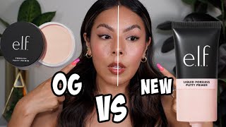 ELF OG PUTTY PRIMER VS NEW LIQUID PUTTY PRIMER (REVIEW + WEAR TEST!)
