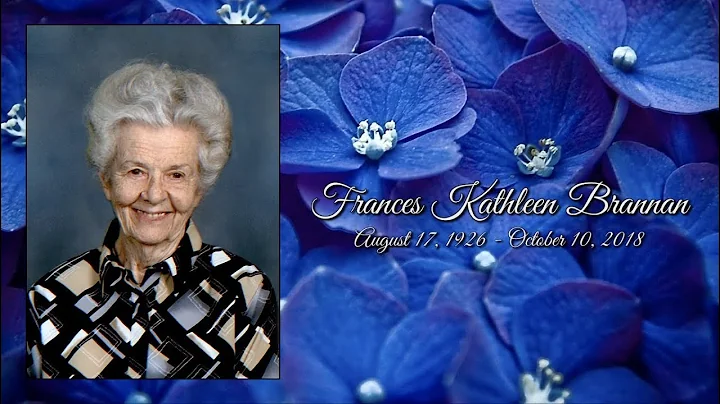 Frances Brannan's Keepsake Video