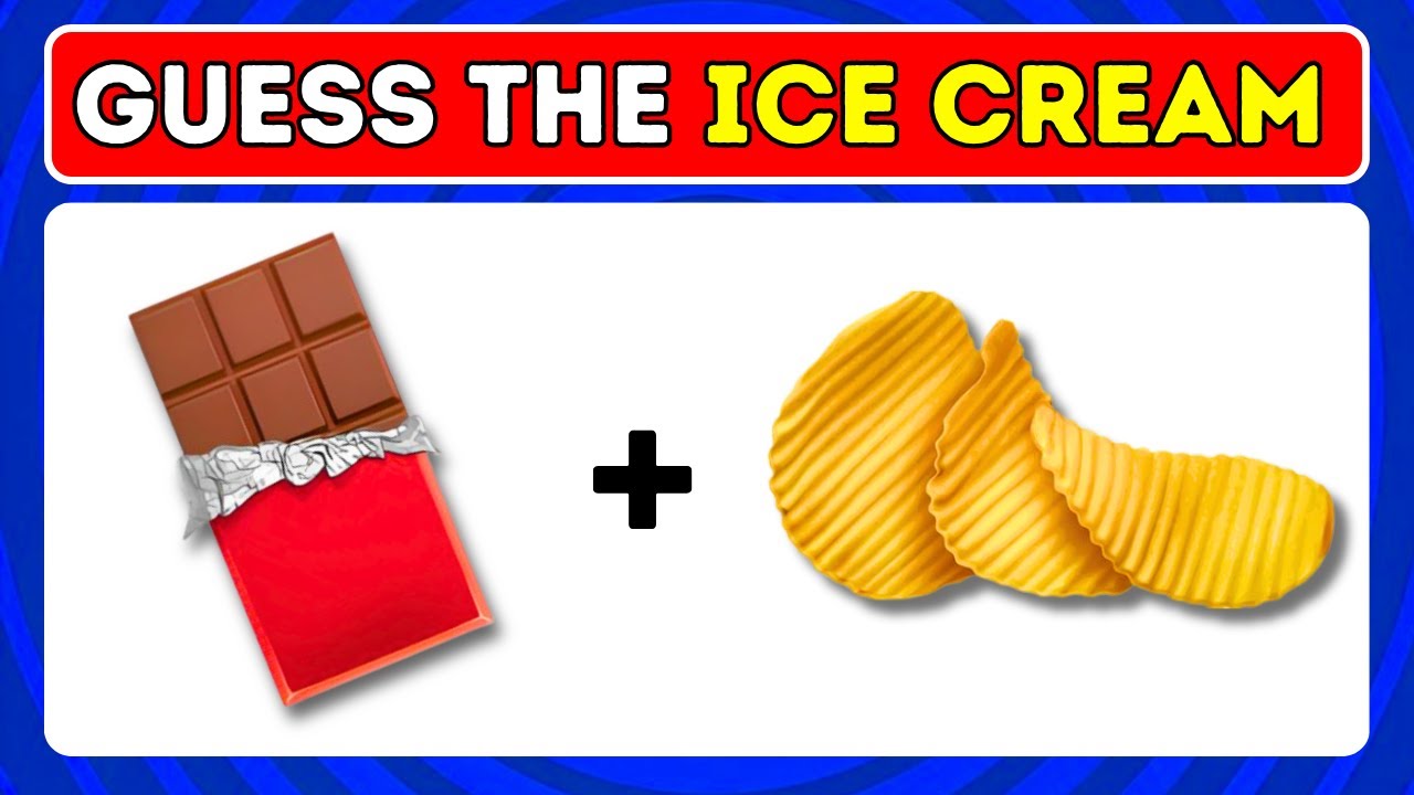 Can You Guess The Ice Cream Flavor By Emoji? 🍦 Food Emoji Quiz Challenge