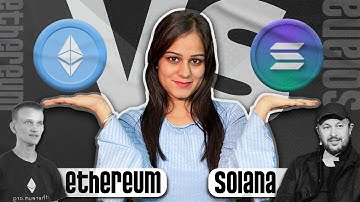 Solana VS. Ethereum . Which is the best?🤔👆 Comparison Video | #cryptocurrency #sol #eth