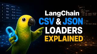 LangChain CSV & JSON Loaders Explained
