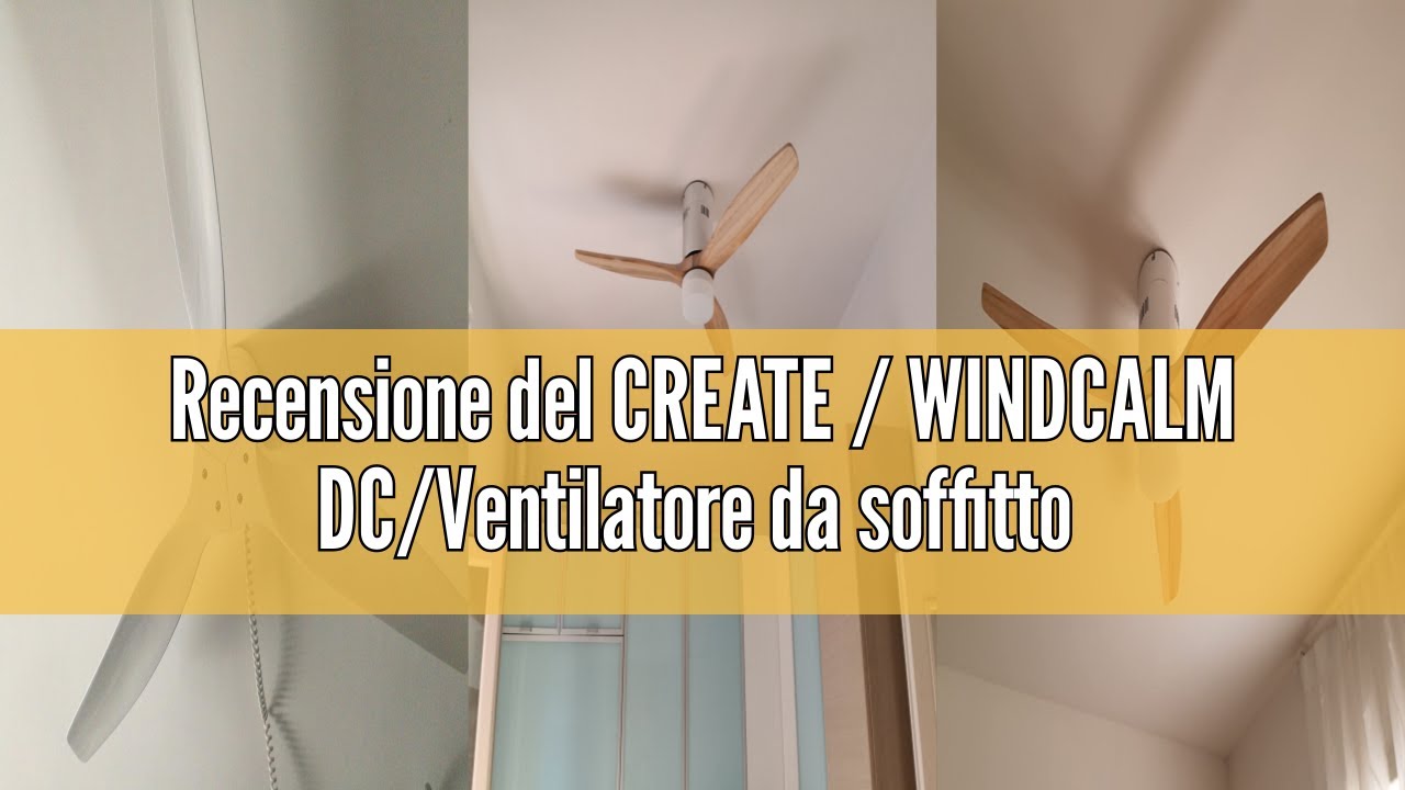 WINDCALM DC - Ventilador de techo | CREATE