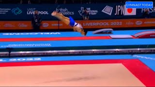 Top 3 in Men's Floor Final  2022 Liverpool 51st Gymnastics World Championships