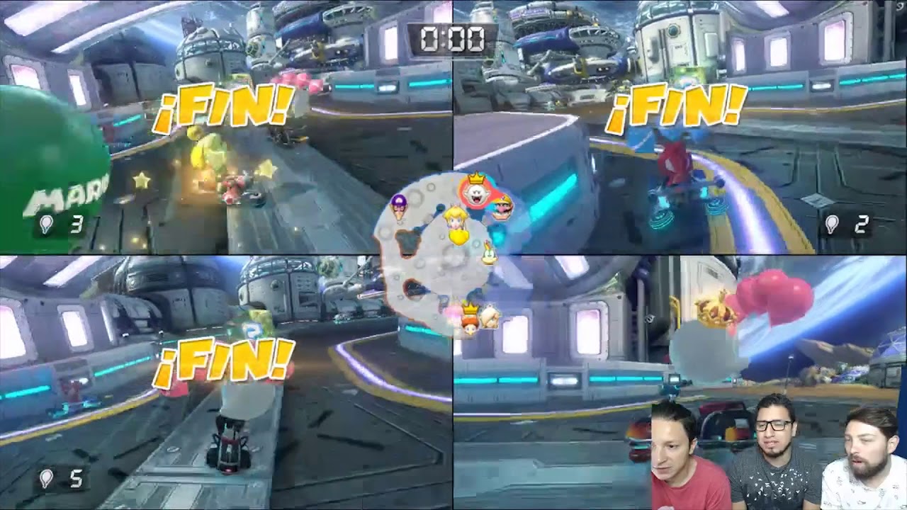 Mario Kart // Balloon fight con los noobs