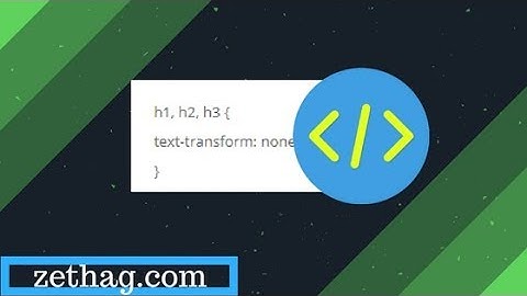 How to  change default h1 h2 h3 tags to lowerMixed case In WordPress using Custom CSS