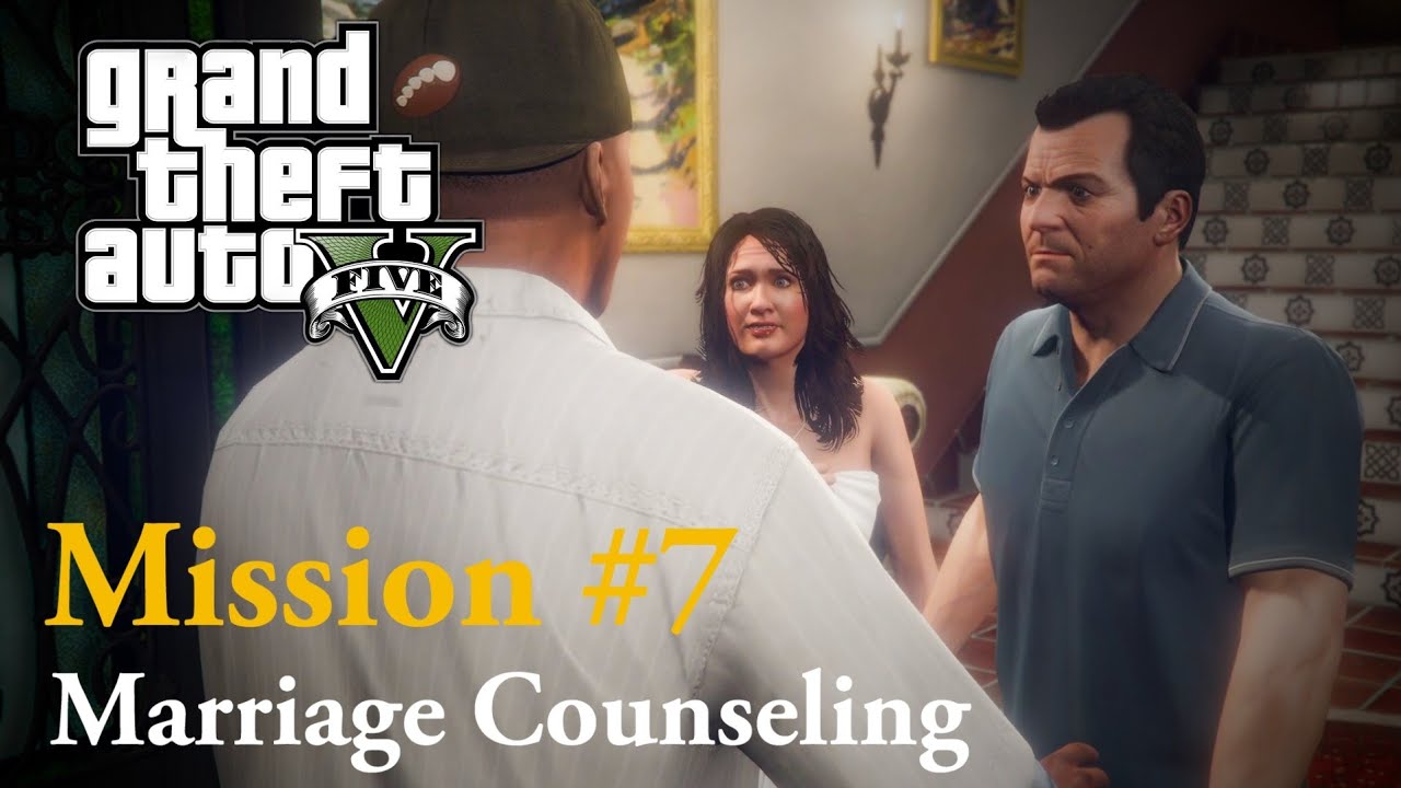 GTA 5 - Mission #7 - Marriage Counseling [1080p] - YouTube