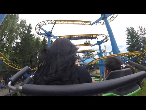 THIS WAS SO MUCH FUN!!! We went on our very first Roller Coaster Ride.