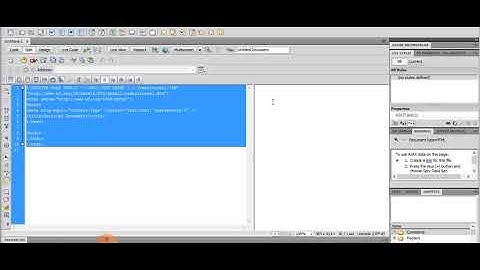 more on Adobe dreamweaver cs3