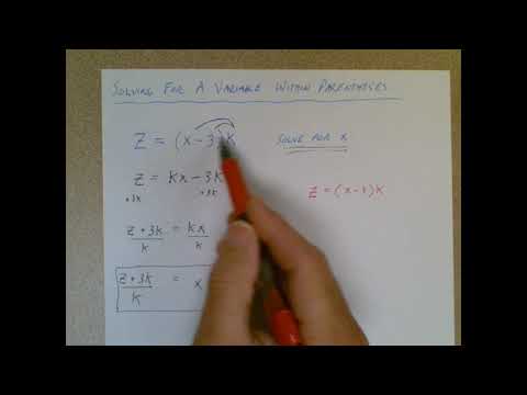 Aleks: Solving for