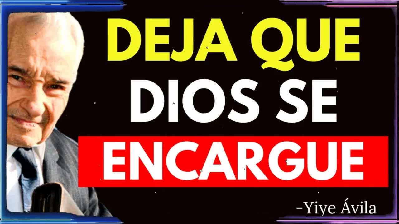 Cuando la vida sea demasiado pesada, deja que Dios se encargue NO ESTÁS SOLO | Yiye Ávila Enseñanza