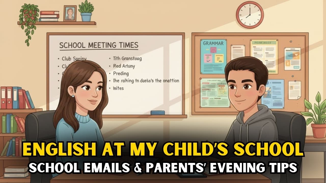 English for Parents in the UK: Writing School Emails & Parents’ Evening Tips