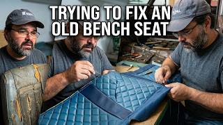 Can I Fix This? Comet Seat Upholstery
