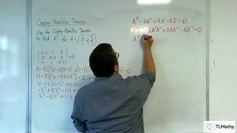 EXTRA PURE A-Level Further Maths C12-02 Cayley-Hamilton Theorem: Finding an Inverse