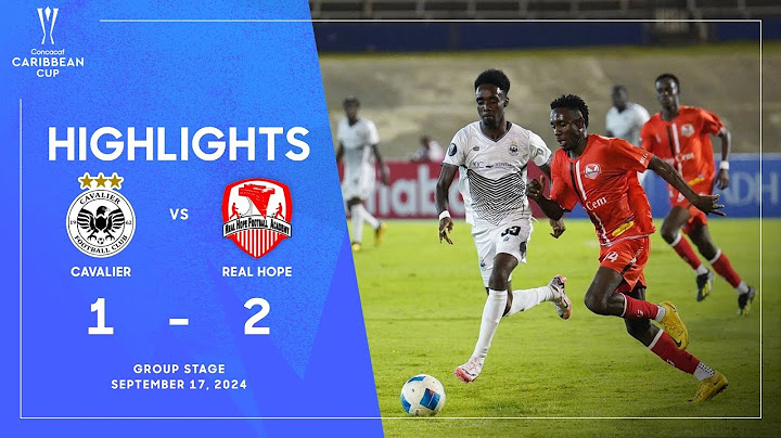 Cavalier vs Real Hope | 2024 Concacaf Caribbean Cup | Group Stage