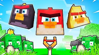 NEDEN KUŞ OLARAK YEŞİL DOMUZLARIN ÇÖPLÜĞÜNE GİTTİK?  | Minecraft screenshot 5