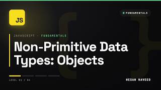 #09 - NonPrimitive DataType: Objects