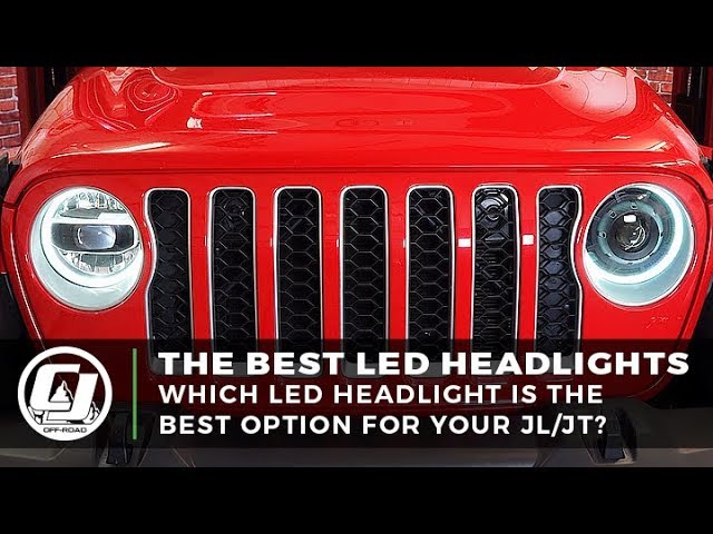 Best Headlight Options for your Jeep JL or Gladiator JT - YouTube