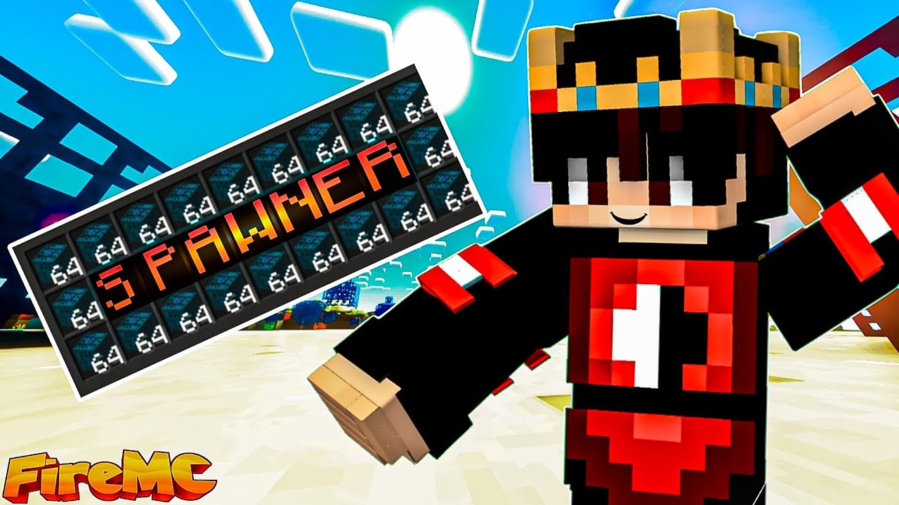 How M collected 980002 Spawner In this LifeSteal Smp FIREMC @PSD1