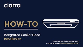 Integrated Cooker Hood Cbcs5913A Installation Guidehow-To