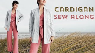 Cardigan Jacket Sew Along // Kwik Sew 4162 Sewing Tutorial