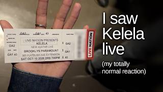 kelela new avatar concert vlog 💙 Brooklyn paramount night 2 