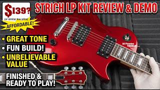 Building a STRICH LP Electric Guitar Kit | Unboxing, Assembly & Sound Demo!