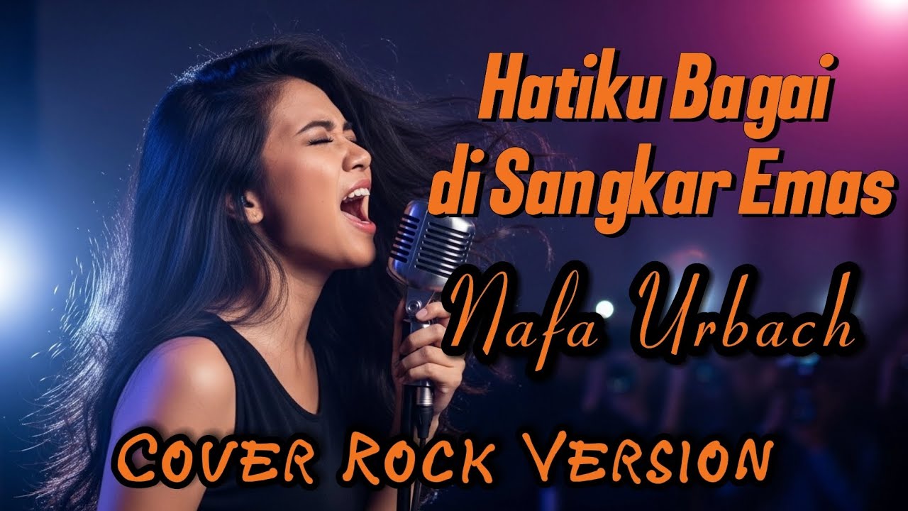 HATIKU BAGAI DI SANGKAR EMAS - Nafa Urbach (Cover Rock Version) | [Kuma MusikAI ]