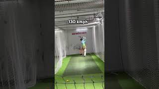 First time I face 130 kmph #cricket #battting #ipl2026