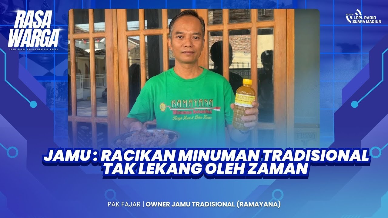 🔴LIVE #RasaWarga: Jamu, Racikan Minuman Tradisional Tak Lekang Oleh ...