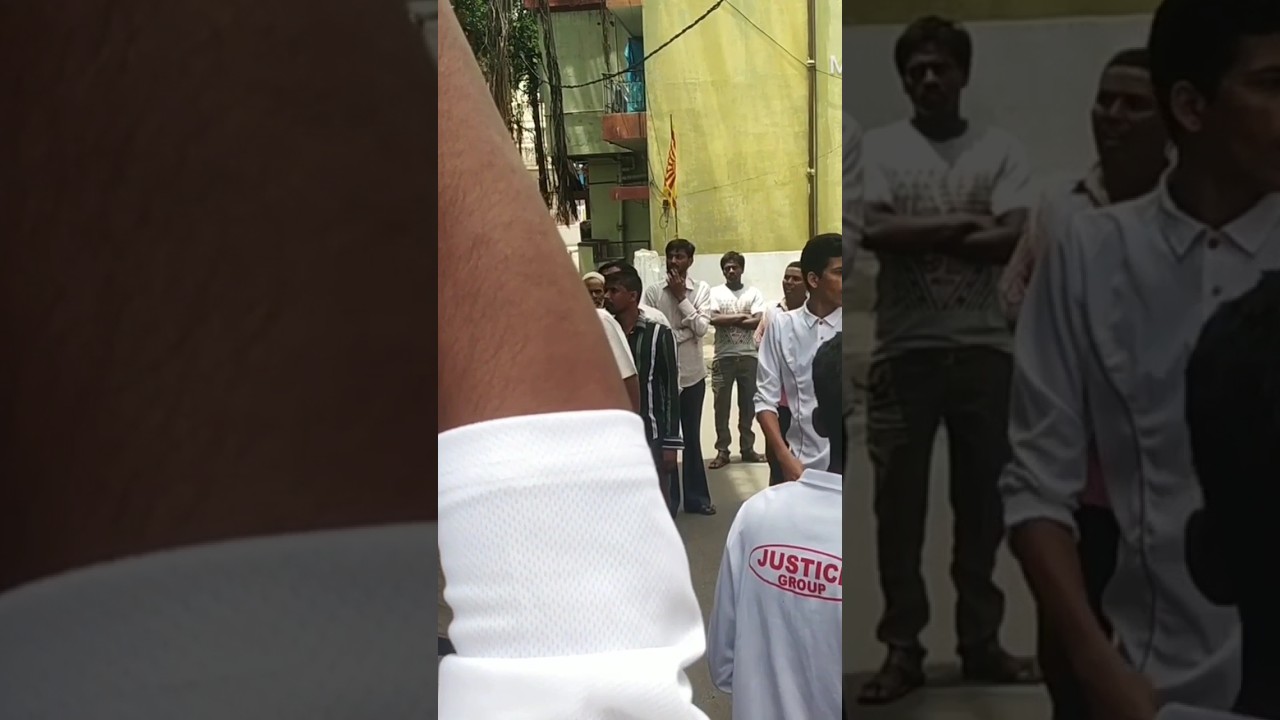 sharif dj Halli protect against the MLA 